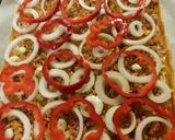 Foto del paso 5 de la receta: Pizza de carne picada y verduras