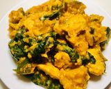 A picture of step 7 of Winter Pumpkin Chicken Curry.