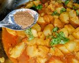 मिस्सी रोटी और चटपटी आलू की सब्जी रेसिपी चरण 7 फोटो