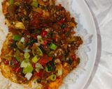 Foto langkah ke 4 dari resep Telur Ceplok Chili Padi.