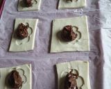 Une image de l'étape 3 de Feuilletés gourmands aux fruits rouges et chocolat 😋.