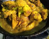 ফুলকপি দিয়ে চিকেন (Fulkopi diye chicken recipe in Bengali) রেসিপির ধাপ 3 ছবি