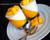 A picture of step 13 of Mango pannacotta🥂.