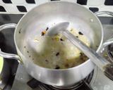 A picture of step 3 of Gur wale chawal.