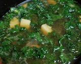 A picture of step 8 of Slow Cooker Caldo Verde Soup.