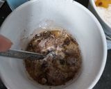 A picture of step 3 of Chocolate mug cake.