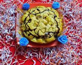 আপেল কেক উইথ টুটিফ্রুটি ও চকোলেট সস(apple cake with tutti frutti chocolate sauce recipe in bengali) রেসিপি ধাপ - 14 ছবি