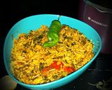 मेथी पुलाव(methi pulao recipe in hindi) रेसिपी चरण 5 फोटो