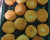 Foto langkah ke 7 dari resep Donat kentang/ donat bamboloni cokelat.