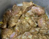 A picture of step 4 of Bake and steam chicken roast.