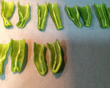 Foto del paso 1 de la receta: Pimientos de Padrón rellenos