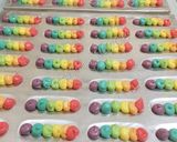 Foto langkah ke 7 dari resep Lidah kucing Rainbow.