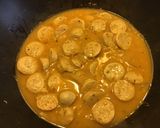 Une image de l'étape 6 de Tagliatelles de panais et courgettes aux saucisses de Thuringe.