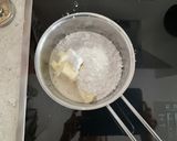 A picture of step 1 of Moist Chocolate Cake.