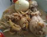 Foto langkah ke 5 dari resep Gudeg jantung pisang kuah.