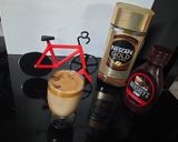 A picture of step 4 of Whipped Dalgona coffee.