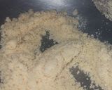A picture of step 2 of Halwa Poori.
