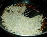 A picture of step 3 of Oats jaggery ladoo.