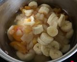 Vegyes Gyümölcs krémleves 🍑🍌🍐🍎🍇🥭😋 recept fázis 1 fotója