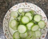 A picture of step 1 of Ridge gourd Chutney.