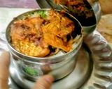 A picture of step 6 of Airfryer Tiffin Box Fish Biryani.