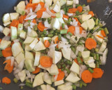 Foto del paso 1 de la receta: Tortilla de verduras al horno