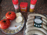 🇩🇪 Currywurst (salchichas alemanas con salsa de curry)