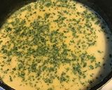 Une image de l'étape 8 de Velouté au foie gras et morilles fraîches.