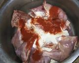 A picture of step 3 of Spicy dam chicken.