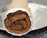 A picture of step 7 of Eggless Chocolate Swiss Rolls.