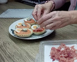 Foto del paso 2 de la receta: Canapé o pincho de salmorejo