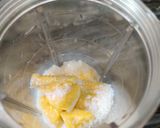 A picture of step 1 of Jhatpat Mango Shake.