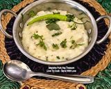 A picture of step 5 of Kanki Chokha Ni Ghensh - Gujarati Traditional Lost Recipe - Broken Rice Cooked in Sour Buttermilk.