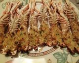 A picture of step 3 of Scampi Gratinati.