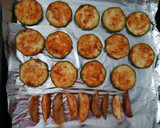 Foto del paso 4 de la receta: Patatas gajo y calabacín igual