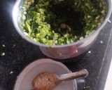 A picture of step 2 of Whole wheat flour stuff paratha.