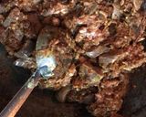 A picture of step 4 of Keema kaleji curry.