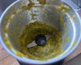 A picture of step 1 of Causa Limeña – Peruvian mash-up.