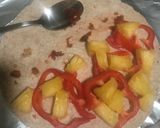 A picture of step 3 of Luau quesadillas.