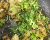 A picture of step 4 of Farali jeera aloo.
