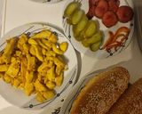 عکس مرحله 1 از دستور ساندویچ مرغ ویژه 🥖🍗