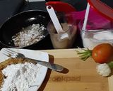 A picture of step 1 of Chinese potato dumplings.
