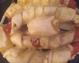 Tepsis krumpli kolbásszal másképp recept fázis 4 fotója