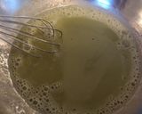 Mézes matcha torta fekete szezámmal recept fázis 3 fotója