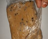 A picture of step 5 of Almond wheat flour choco cookie.