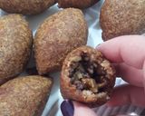 A picture of step 3 of Fried Kibbeh.