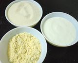 A picture of step 1 of Rava Handvo.