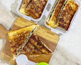 Foto langkah ke 4 dari resep Roti Bakar Keju Meises.