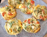 Une image de l'étape 3 de Muffins œufs, légumes et fêta.