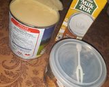 A picture of step 2 of Doodh dulari.